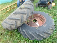 14.9--26 COMBINE TIRES AND WHEELS