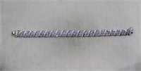 $1500 appraisal genuine tanzanite sterling bracele