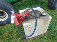 LESS THAN 100 GALLON FUEL TANK WITH PUMP