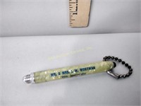 1952 bullet file keychain