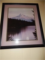 Framed & Signed Photograph Mountain Peak Oregon?