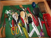 Contents of Silverware Drawer Cooking Utensils