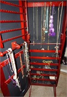 Contents Tall Jewelry Case Necklaces