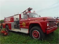 1976 FORD PIERCE FIRE TRUCK READY TO FIGHT FIRES