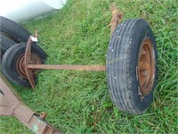 SINGLE AXLE WITH SPRINGS
