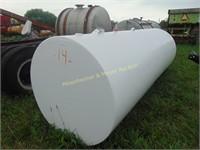 1000 GALLON DIESEL FUEL TANK WITH NEW PAINT