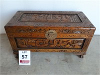 Small Carved Chest