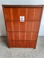 Wood File Cabinet