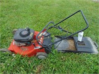 PUSH MOWER WITH BAGGER