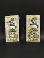Box of "Support Our Troops" Ornaments