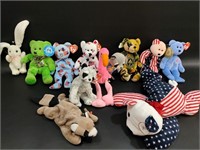 Lot of Ty Beanie Babies +