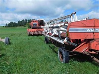 WHITE 8700 HARVEST BOSS COMBINE DIESEL 3005 HOURS,