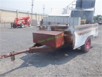 Pick Up Bed Trailer with Tool Box 8'