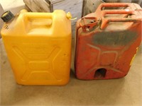 LOT - JEEP STYLE TIN JERRY CAN 5 GAL