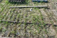 Steel 3-Section Harrow Pole and Wooden 2-Section