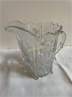 Early 1900's American pressed glass thistle