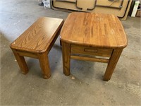 PAIR OF ENDTABLES