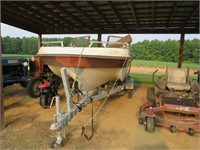 SportCraft Boat  60 Horse Engine with Cox Trailer