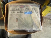 Lot of Historic Newspapers