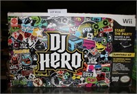 NEW WII DJ HERO TURNTABLE & GAME W/BOX