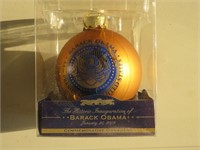 Barack Obama Inauguaration Ornament