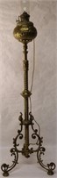 ORNATE BRASS PIANO LAMP PATENTED NOVEMBER 20TH