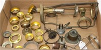 LOT TO INCLUDE 15 COLLARS, 2 WHALE OIL BURNER &