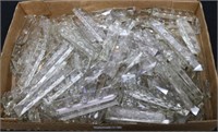 APPROX. 100 CUT & FACETED PRISMS, VARIOUS