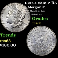 1897-s vam 2 R5 Morgan $1 Grades Select Unc