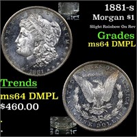 1881-s Morgan $1 Grades Choice Unc DMPL