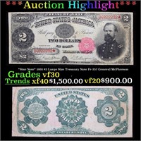 ***Auction Highlight*** *Star Note* 1891 $2 Large