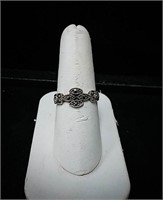 Sterling silver ring size 8 1/4