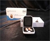 Audien Hearing EV3 rechargeable CIC hearing aids,