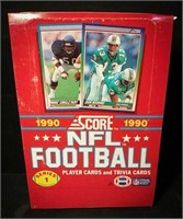 Score 1990 NFL football player cards and trivia