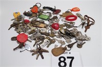 Lot of Old Keys