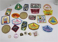 Vintage Bowling Patches & Pins