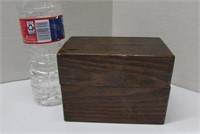 Antique Wood Recipe Box