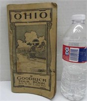 1917 ohio Goodrich Maps Tour Book Antique