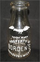 Borden's Condensed Milk Quart Milk Bottle