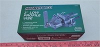 3 in low profile vise, new in box.