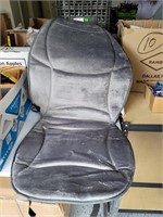 Soft Velour heated cushion for car seat