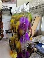 feather earrings, NEW assorted colors