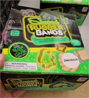 selection of shaped rubber bands