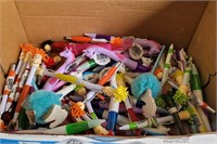 large selection of novelty pens