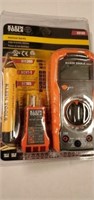 Klein electrical test kit.