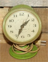 Vintage General Electric Green Clock