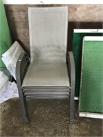 Metal Patio Stack Chairs