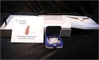 Nano RX2000 rechargeable hearing aids, new in