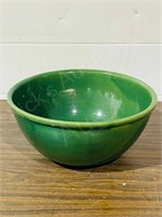 Medalta 14" green mixing bowl