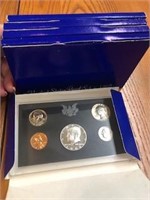 set 5 1968 Uncirculated U.S. Coins proof sets